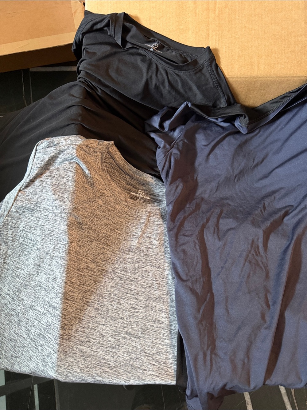 50! Assorted Men's Short Sleeve Performance Tees - 50 shirts